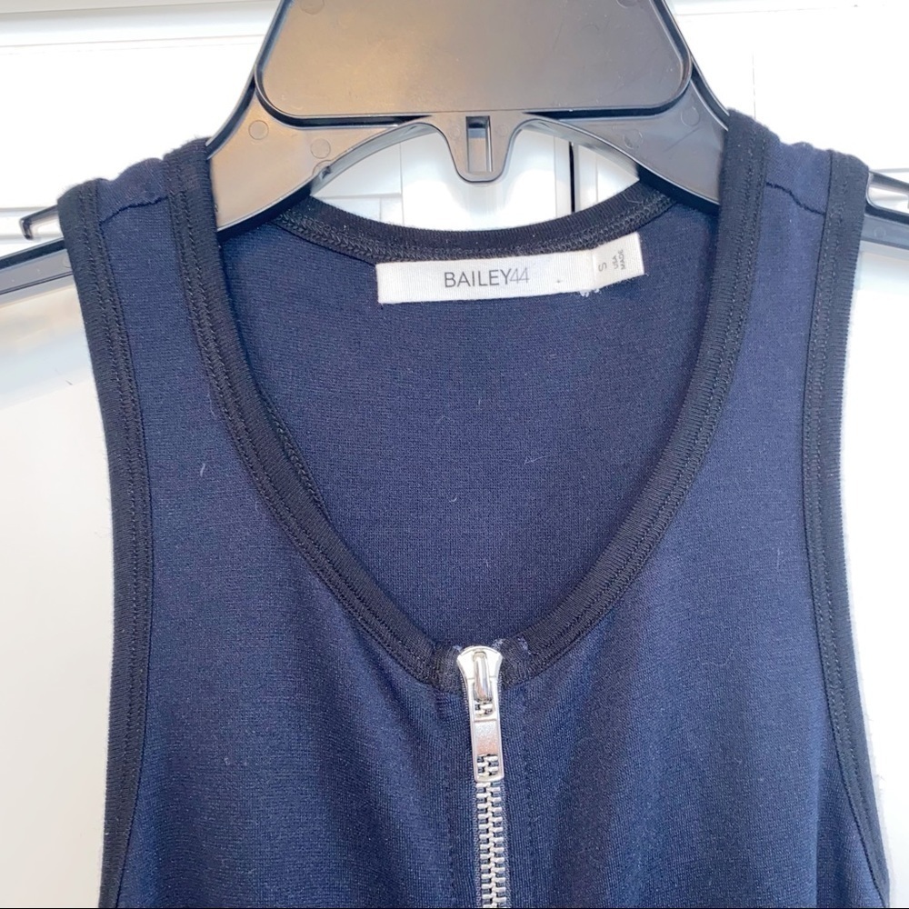 Bailey 44 Sporty Fit/Flare Navy Mini Dress Racerback From Revolve Small Athletic - Picture 8 of 14
